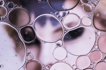 Oil on water art, different backgrounds