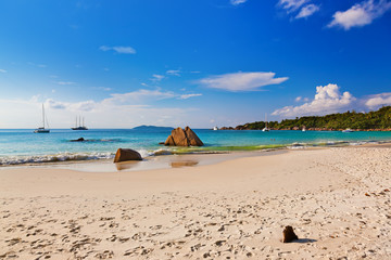 Fototapeta na wymiar Beach Anse Lazio - Seychelles