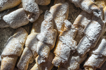 Rugelach on a table