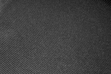 Fototapeta na wymiar Texture, background, pattern. Woolen fabric of black color