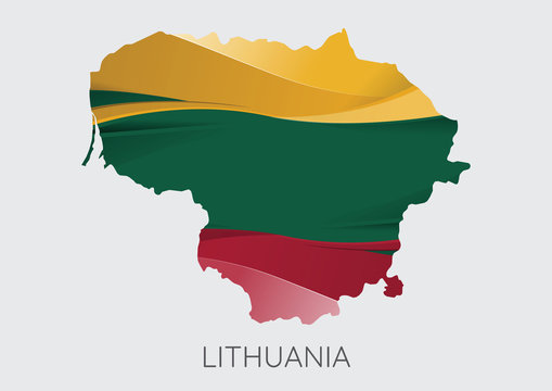 Map of Lithuania