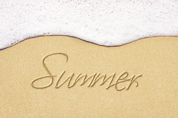 Beach background.