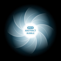  Abstract Speech Bubble