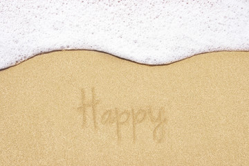 Beach background. Be Happy.