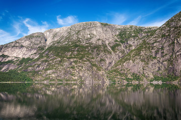 Fototapeta na wymiar Eidfjord in Norway