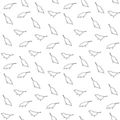Merry Christmas seamless pattern.