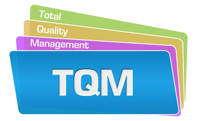 TQM - Colorful Squares Stack 