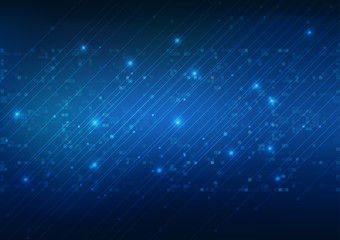 vector abstract background technology illustration communication data security