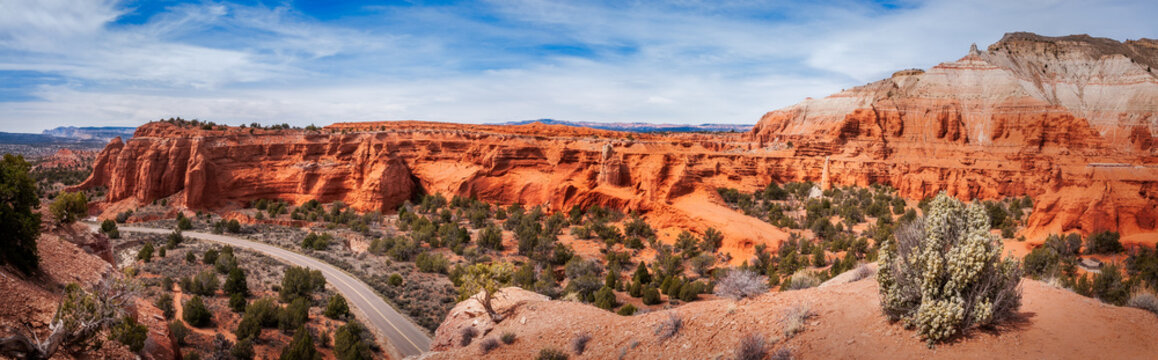 Kodachrome Basin State Park Panorama -View from above.