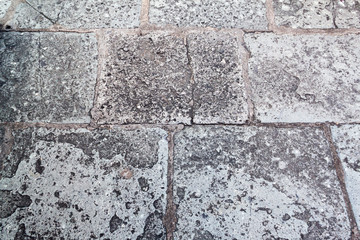 Brick floor
