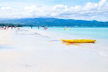 White Sand Beach Boracay Philippines