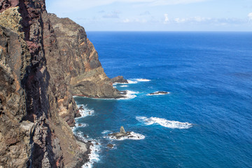North coast of Ponta de Sao Lourenco, Madeira, Portugal