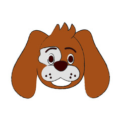 Cute dog cartoon