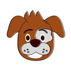 Cute dog cartoon