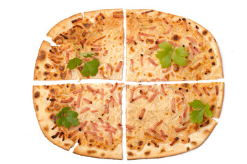 Elsässer Flammkuchen