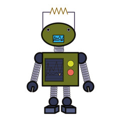 cartoon robot design 