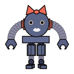 cartoon robot design 