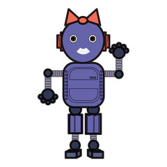 cartoon robot design 