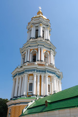 Fototapeta premium Church's bell tower in the Kiev-Pechersk Lavra