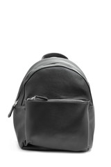 Naklejka premium black leatherette backpack