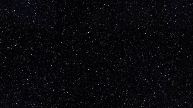 Loopable: Tileable pattern background of realistic glowing stars slowly twinkling in space. Clip copies can be seamlessly tiled side-by-side to create any size of background.