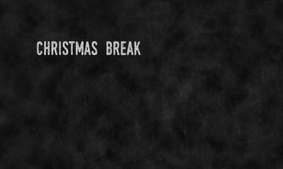 christmas brake chalk black board design texture with copy space