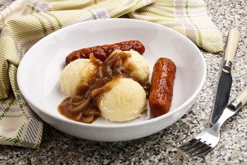 irish version of banger and mash