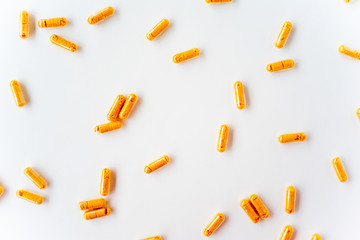 A lot of colorful pills