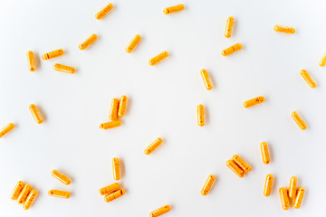 A lot of colorful pills