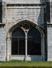 Detail of Jeronimos Monastery in Belem, Lisbon - Portugal