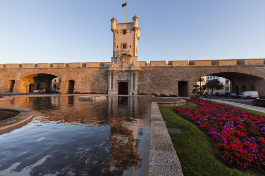 Puerta De Tierra In Cadiz