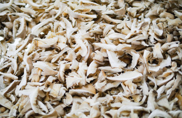 Geschnittene Champignons