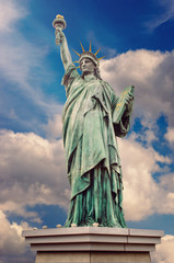 Fototapeta premium Freiheitsstatue in Japan