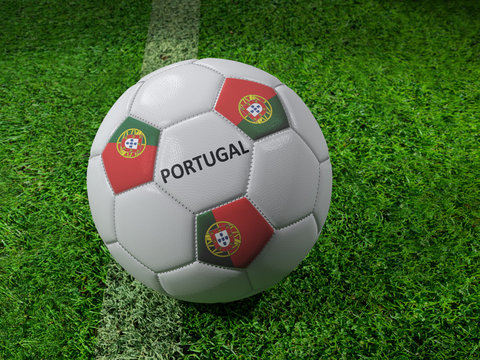 Portugal soccer ball
