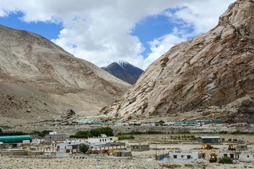 Military base in Ladakah, Northern India