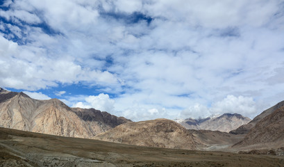 Mountain scenery in Ladakh, Northern India