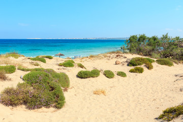 Beach Punta della Suina, Salento, Italy