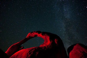 Milky Way over Mobius Arch