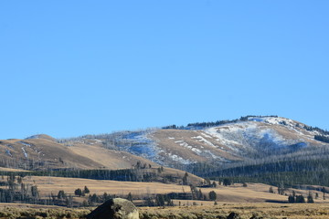 Cloudless sky over the Plains