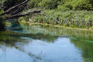 Fiume Tirino, Abruzzo