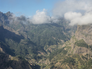 Die Insel Madeira im Atlantik