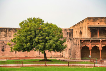 Obraz premium Jahangir Palace in Fort of Agra
