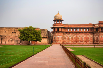 Jahangir Palace in Fort of Agra