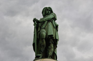 The emblematic statue of  Vincingetorix