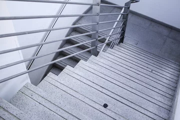 Fototapete Treppen Innentreppe aus Metall