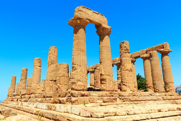 Obraz premium Valley of Temples, Agrigento, Sicily, Italy