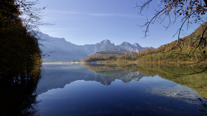 Almsee, Grünau im Almtal im Herbst