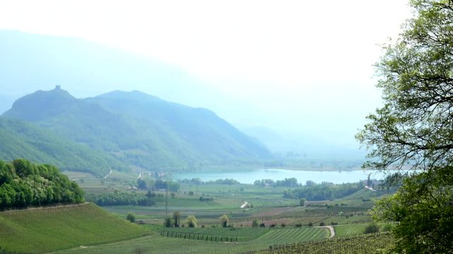 Kalterer See, S&uuml;dtirol, Italien
