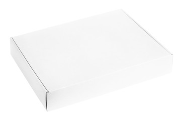 Blank cardboard box package