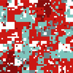 Christmas Pixel Pattern